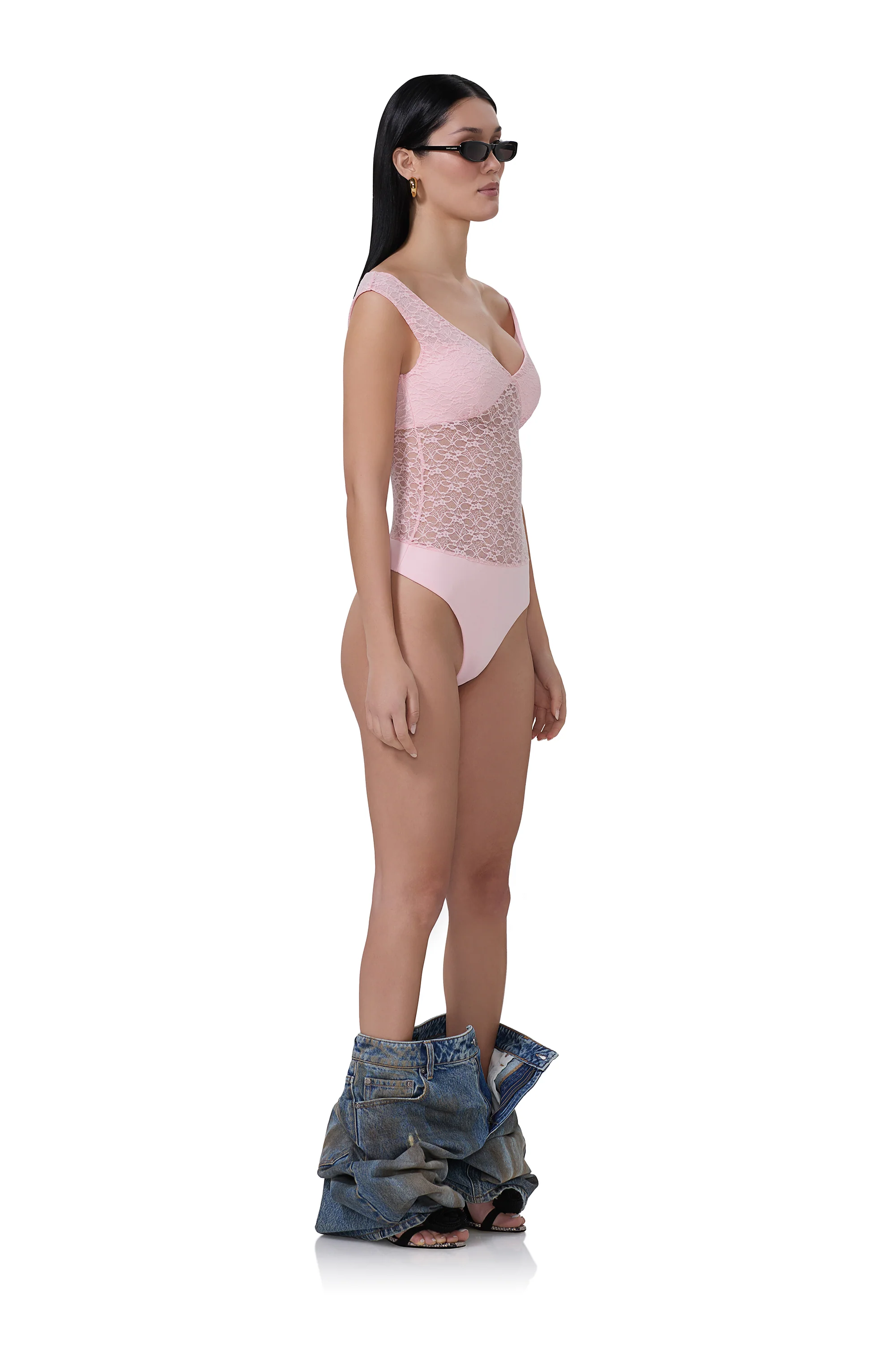 Alexis Bodysuit - Pinkesque - Image 3