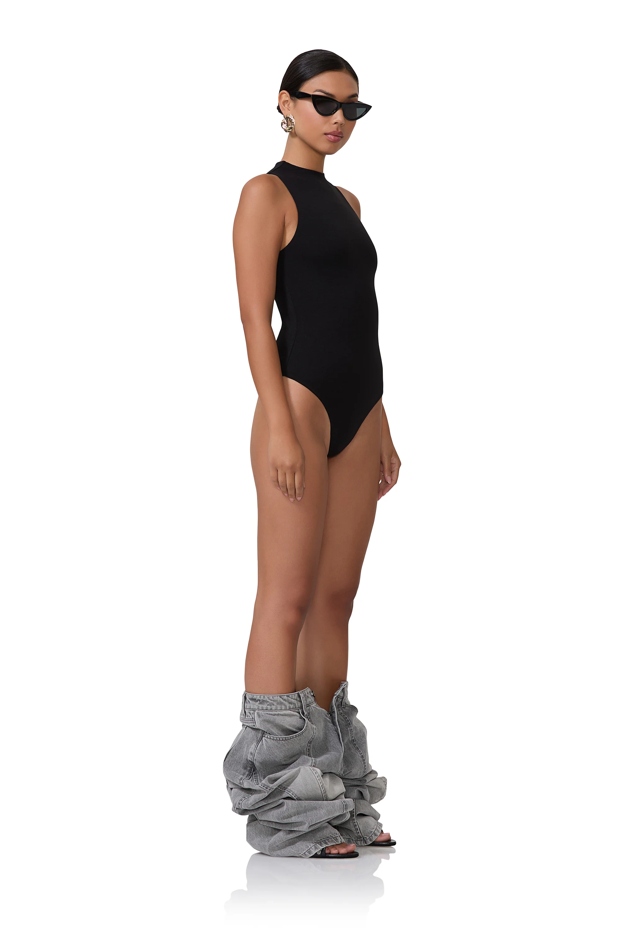 Cami Bodysuit - Noir - Image 3