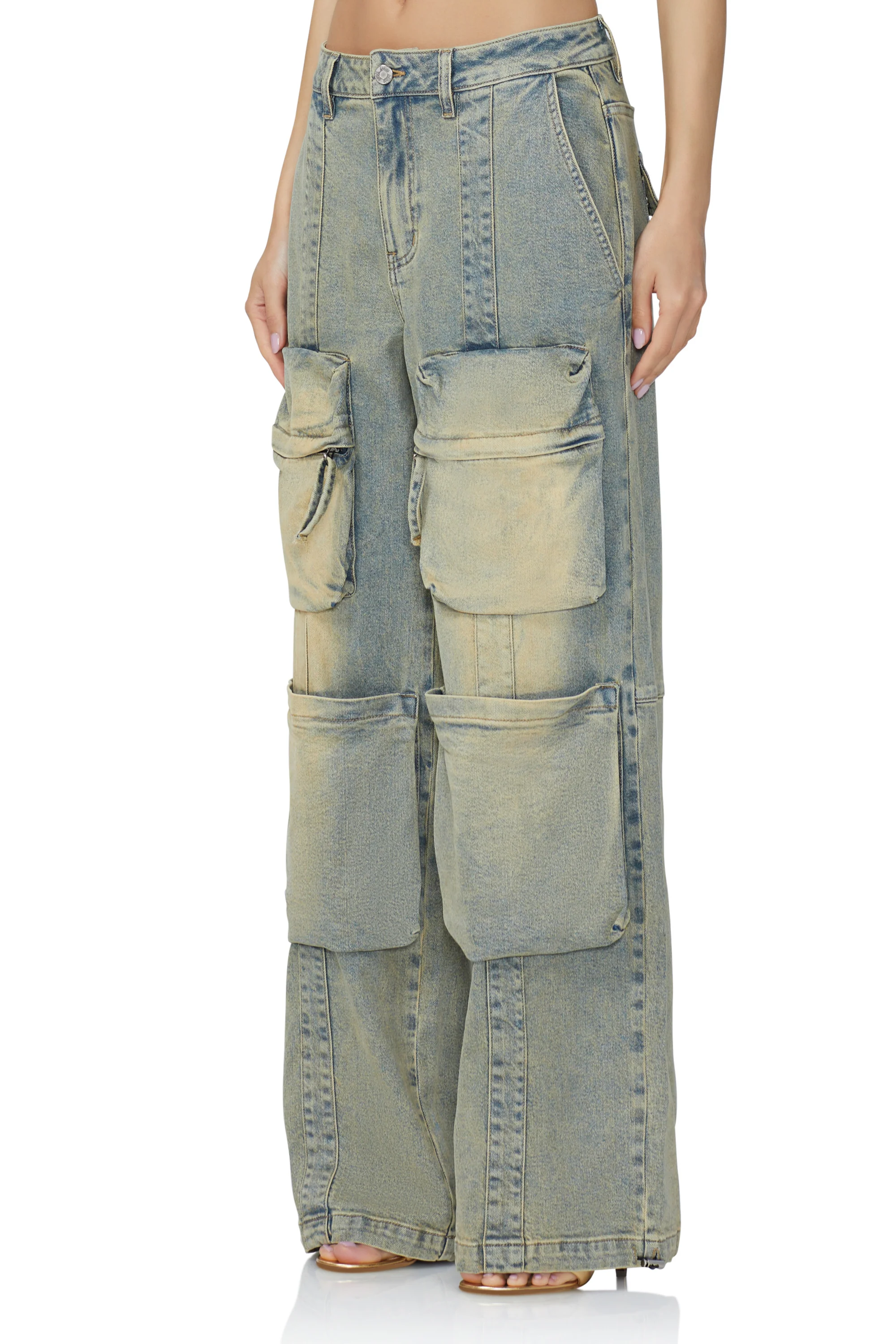 Collins Cargo Pant - Mellow Tint Wash - Image 3