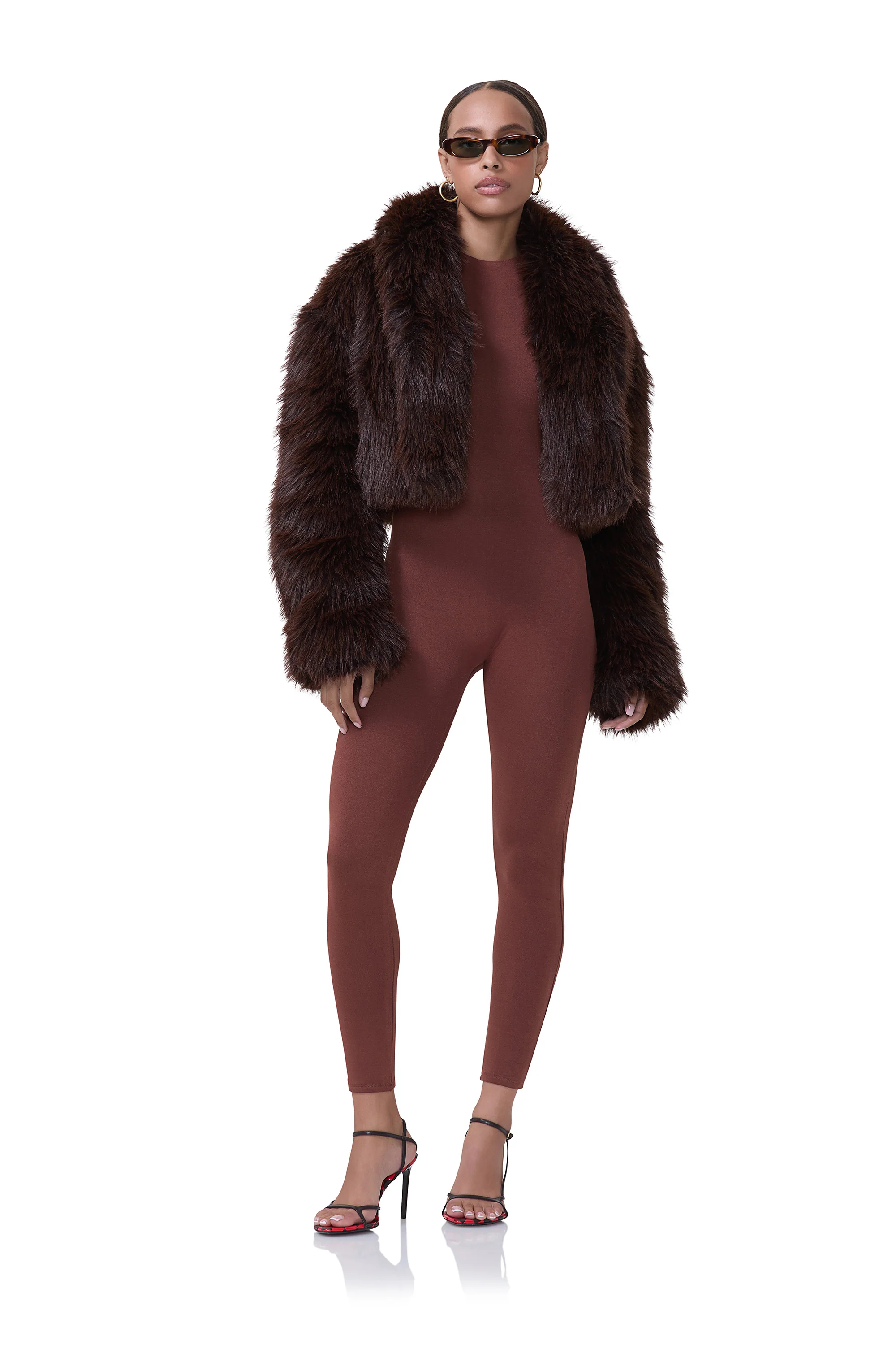 Kiki Jumpsuit - Cocoa - Image 5
