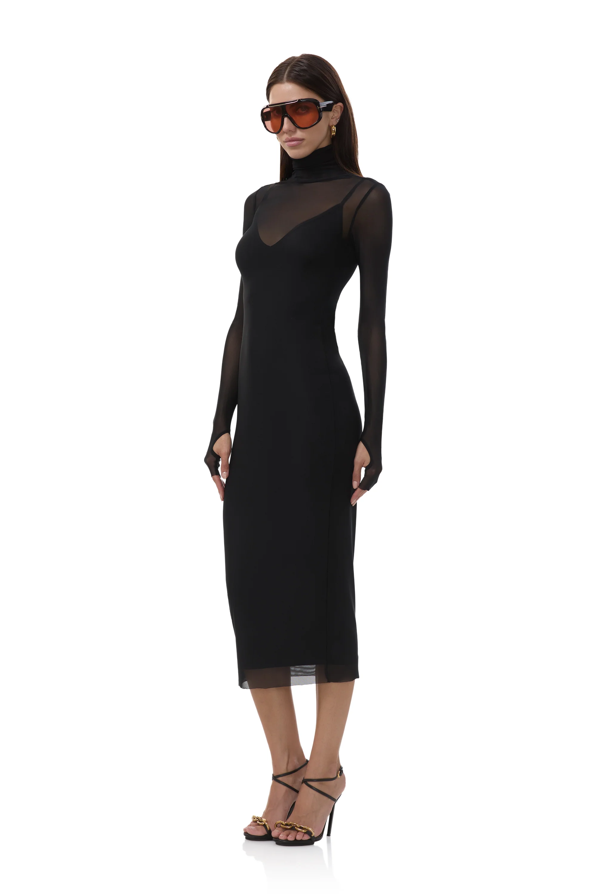 Shailene Dress - Noir - Image 3