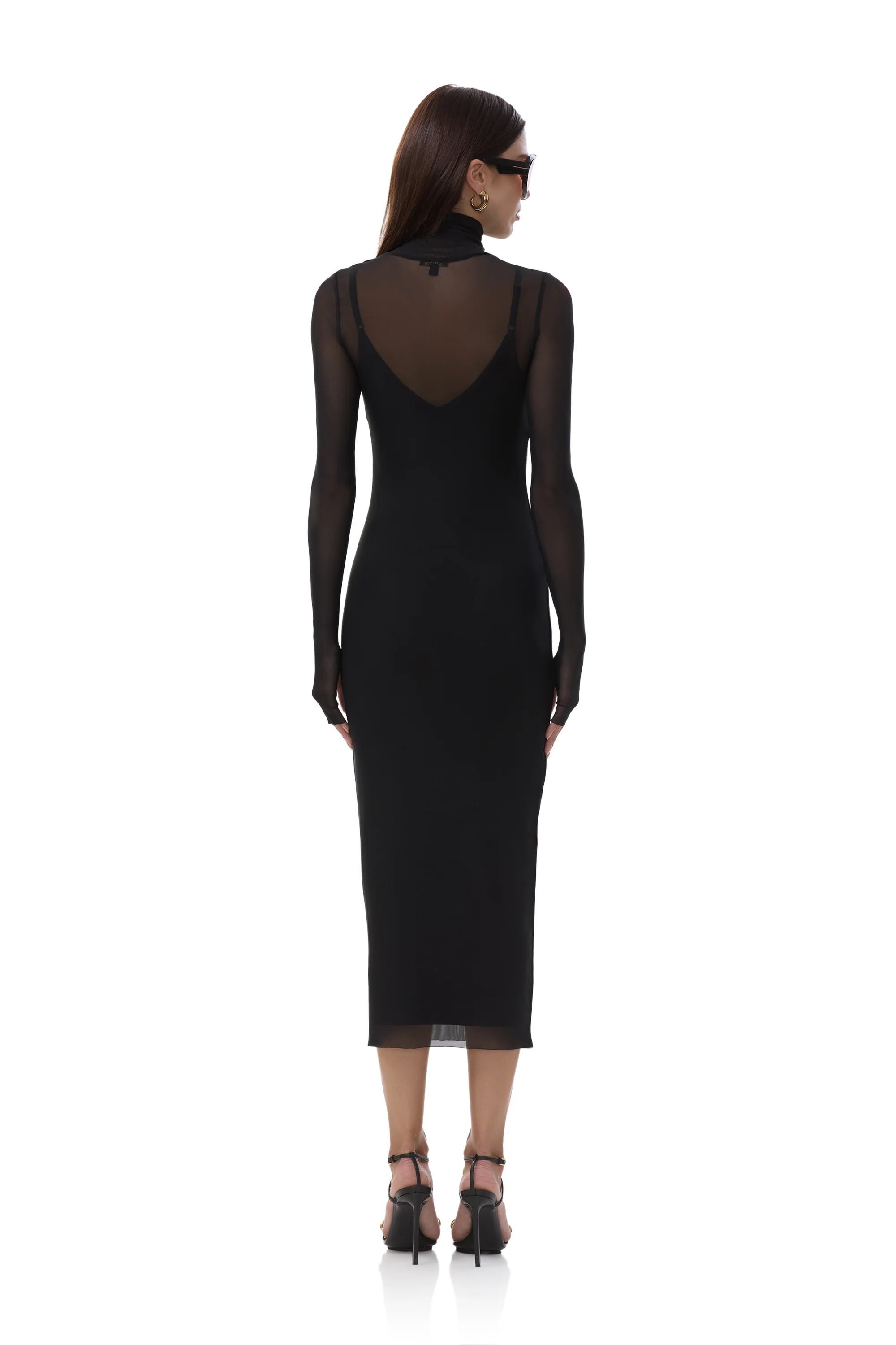 Shailene Dress - Noir - Image 7