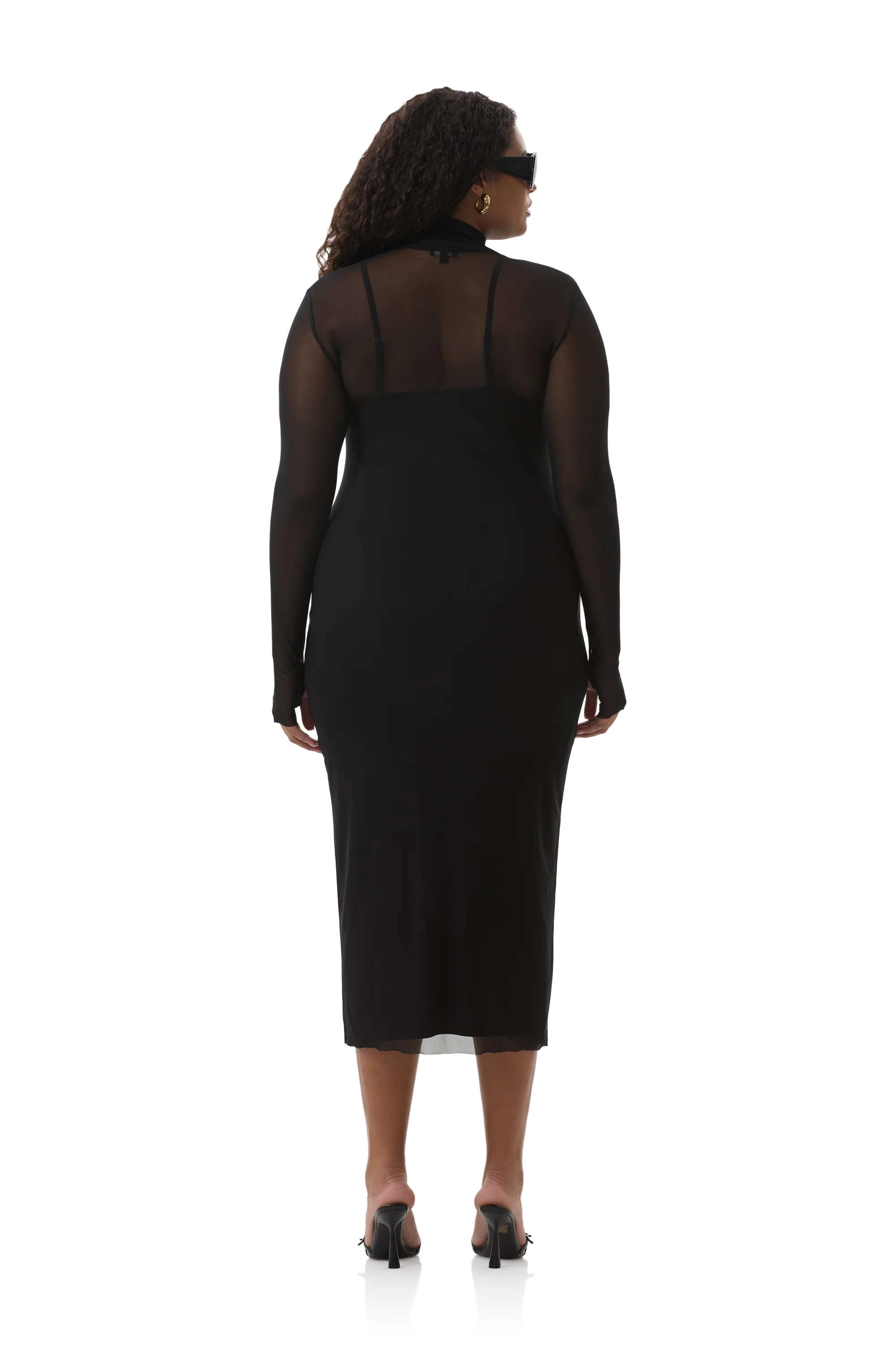 Shailene Dress - Noir - Image 8